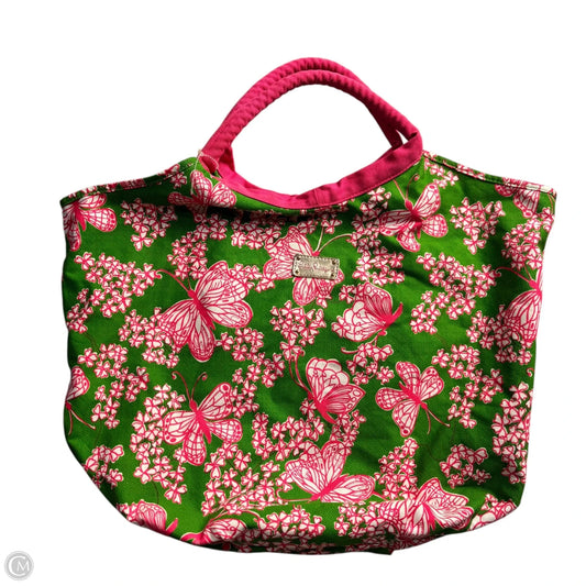 Tote Designer By Lilly Pulitzer, Size: Large