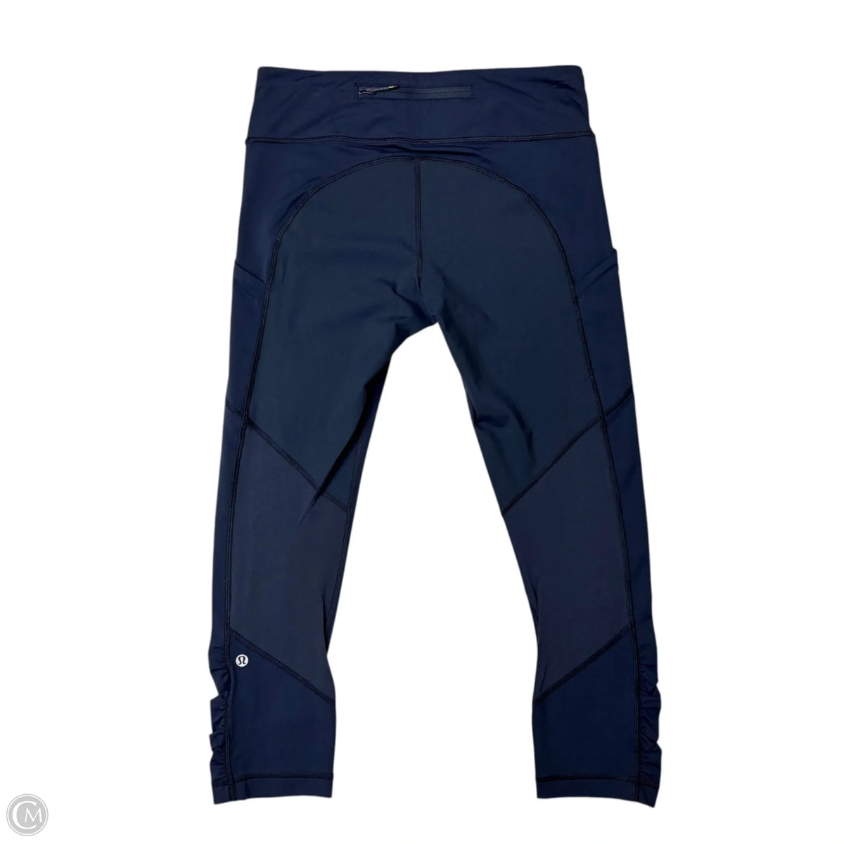 Athletic Capris By Lululemon In Navy, Size: M