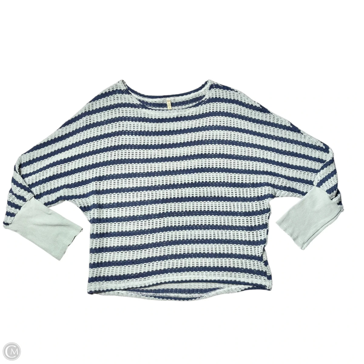 Sweater By Xcvi In Striped Pattern, Size: Xl