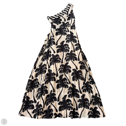 Dress Casual Maxi By Farm Rio In Black & Cream, Size: Xs