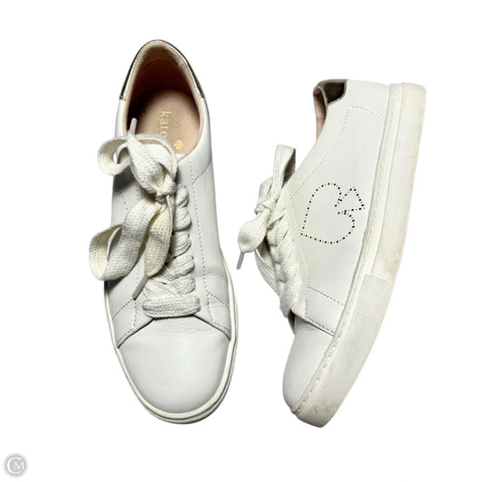 Shoes Designer By Kate Spade In White, Size: 8