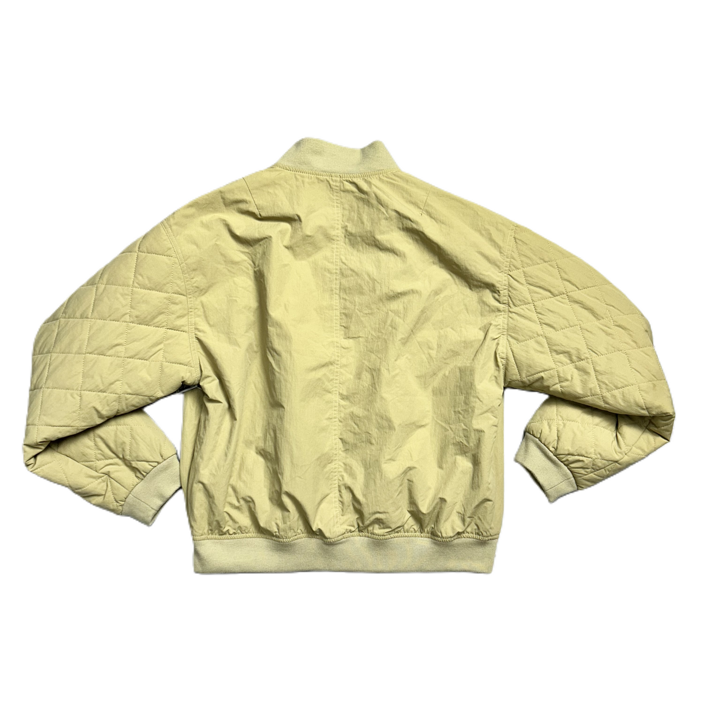 Jacket Puffer & Quilted By Emory Park In Gold, Size: S