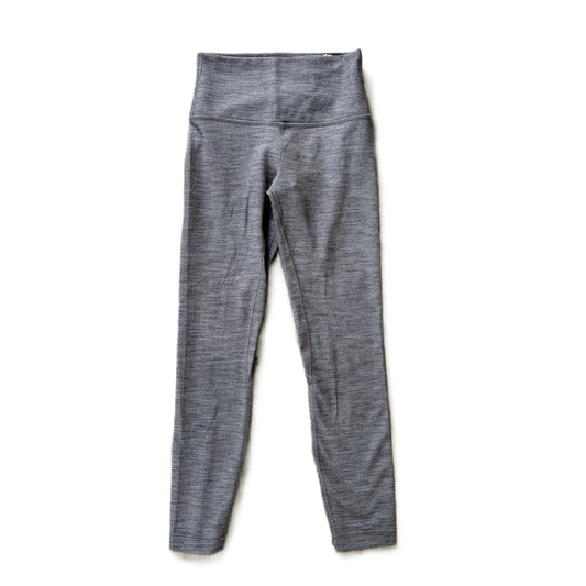 Athletic Leggings Capris By Lululemon In Grey, Size: 4