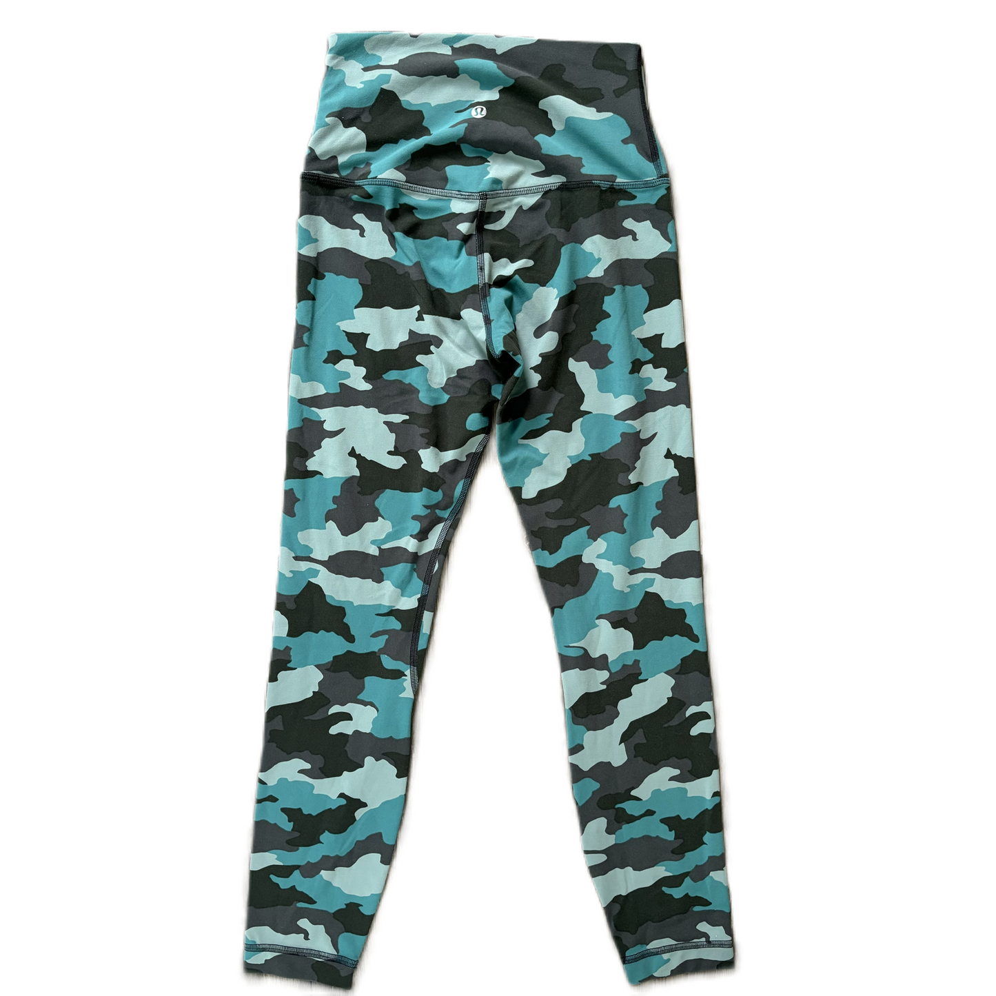 Athletic Leggings By Lululemon In Camouflage Print, Size: 4