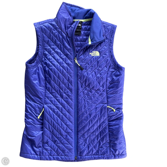 Vest Puffer & Quilted By The North Face In Purple, Size: M