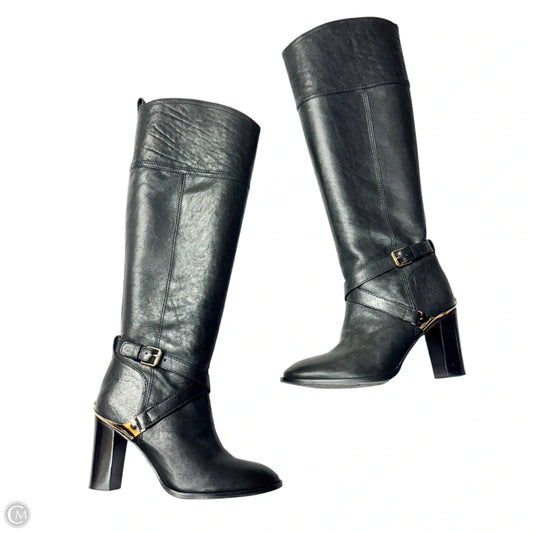 Boots Designer By Tory Burch In Black, Size: 6.5