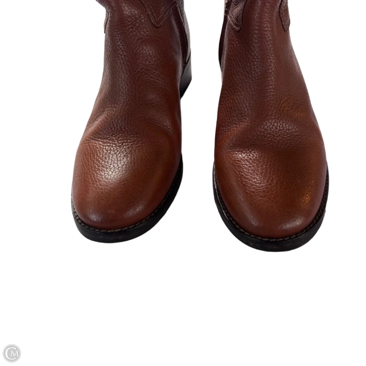 Boots Designer By Tory Burch In Brown, Size: 6.5
