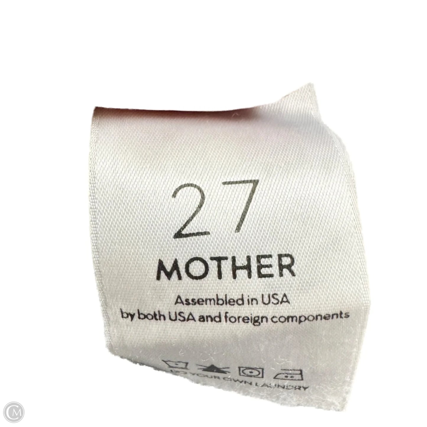 Jeans Skinny By Mother In Black, Size: 4