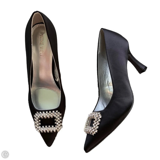 Shoes Heels Stiletto By Nine West In Black, Size: 8