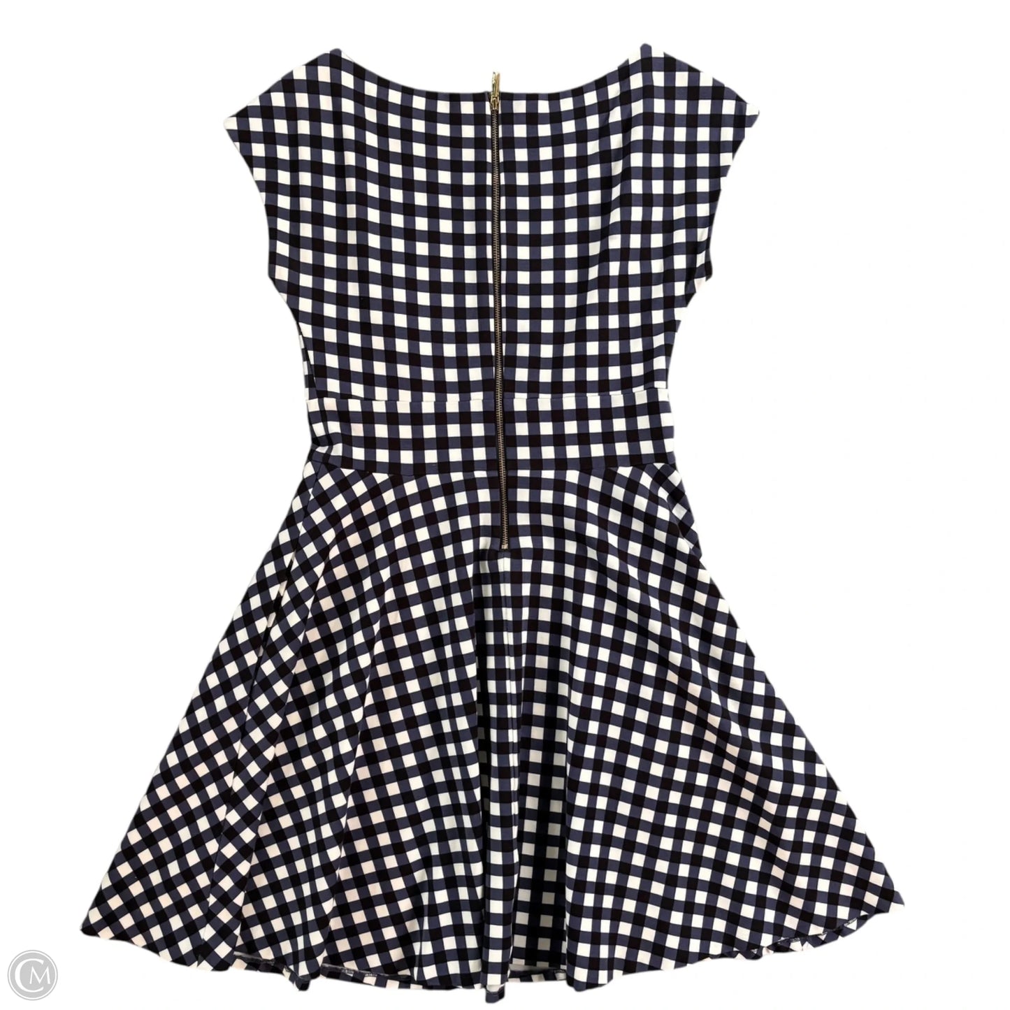 Dress Designer By Kate Spade In Plaid Pattern, Size: S