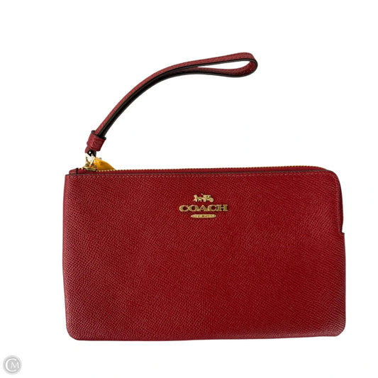 Wristlet Designer By Coach, Size: Medium