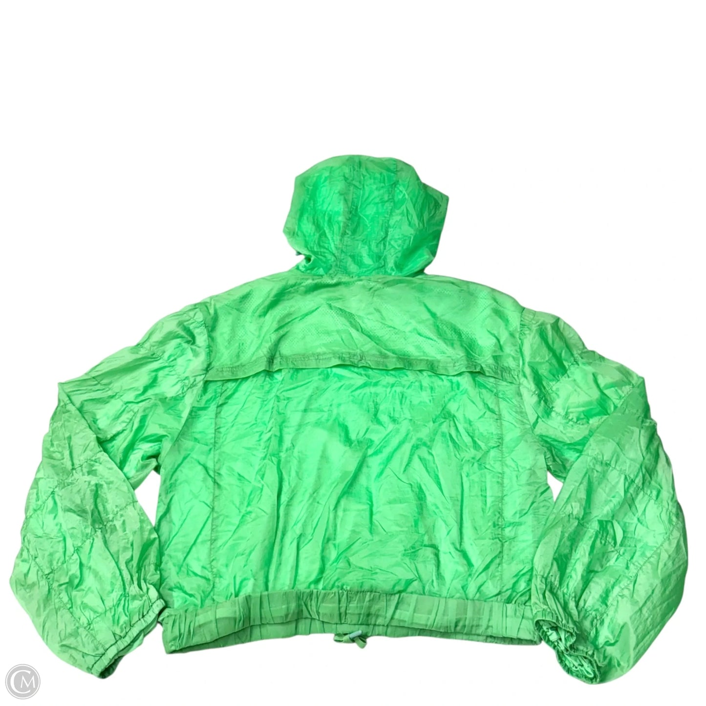 Athletic Jacket By Free People In Green, Size: M