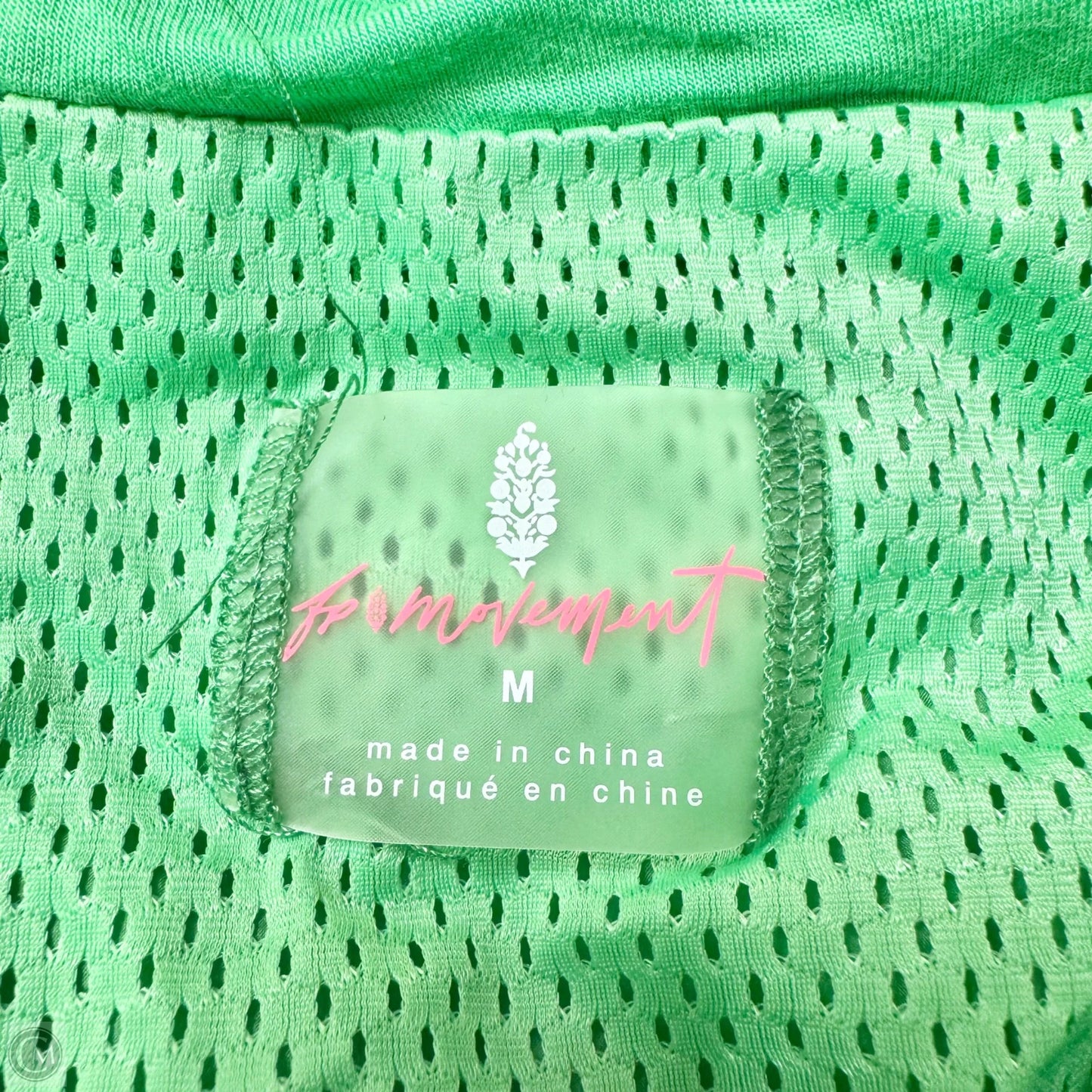 Athletic Jacket By Free People In Green, Size: M