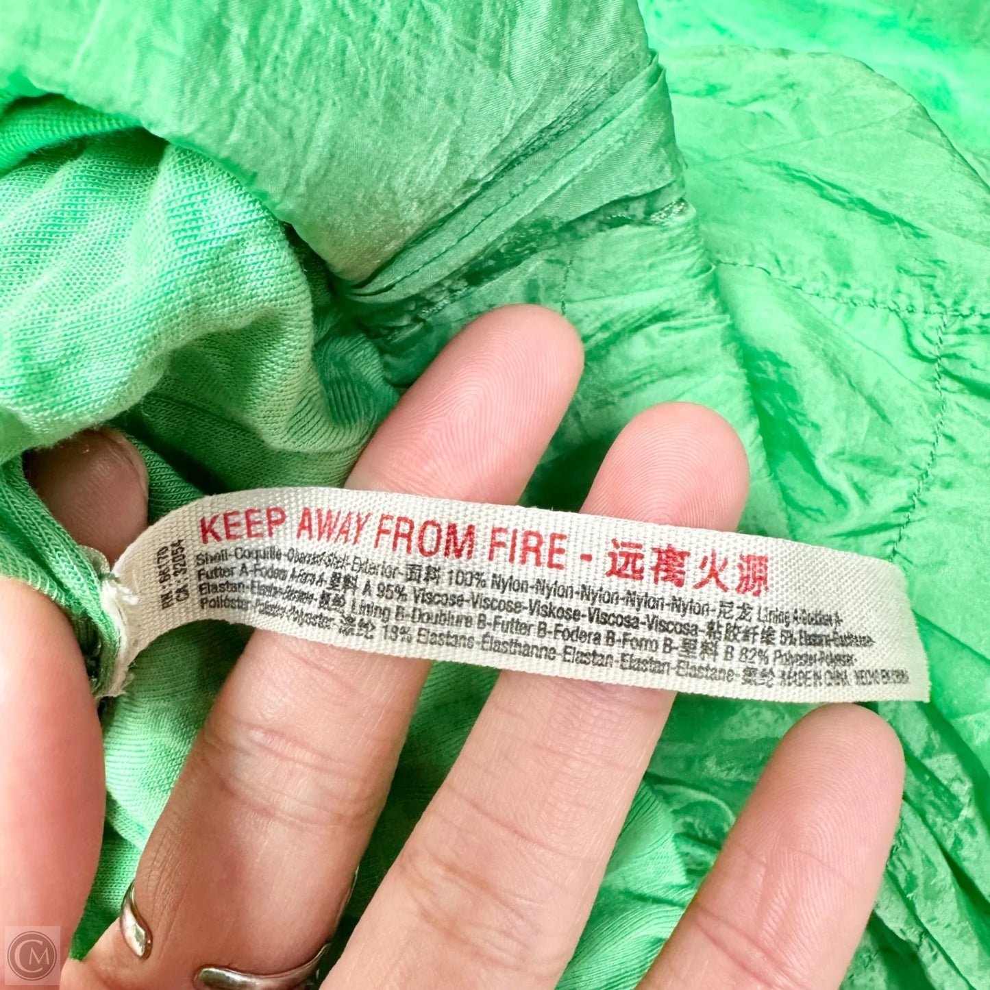 Athletic Jacket By Free People In Green, Size: M