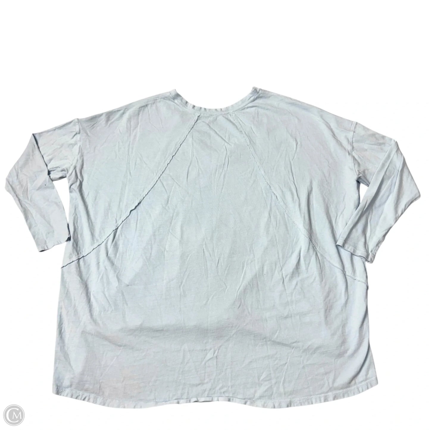 Top Long Sleeve By Free People In Blue, Size: S