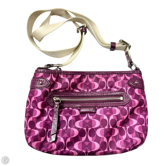 Crossbody Designer By Coach, Size: Small