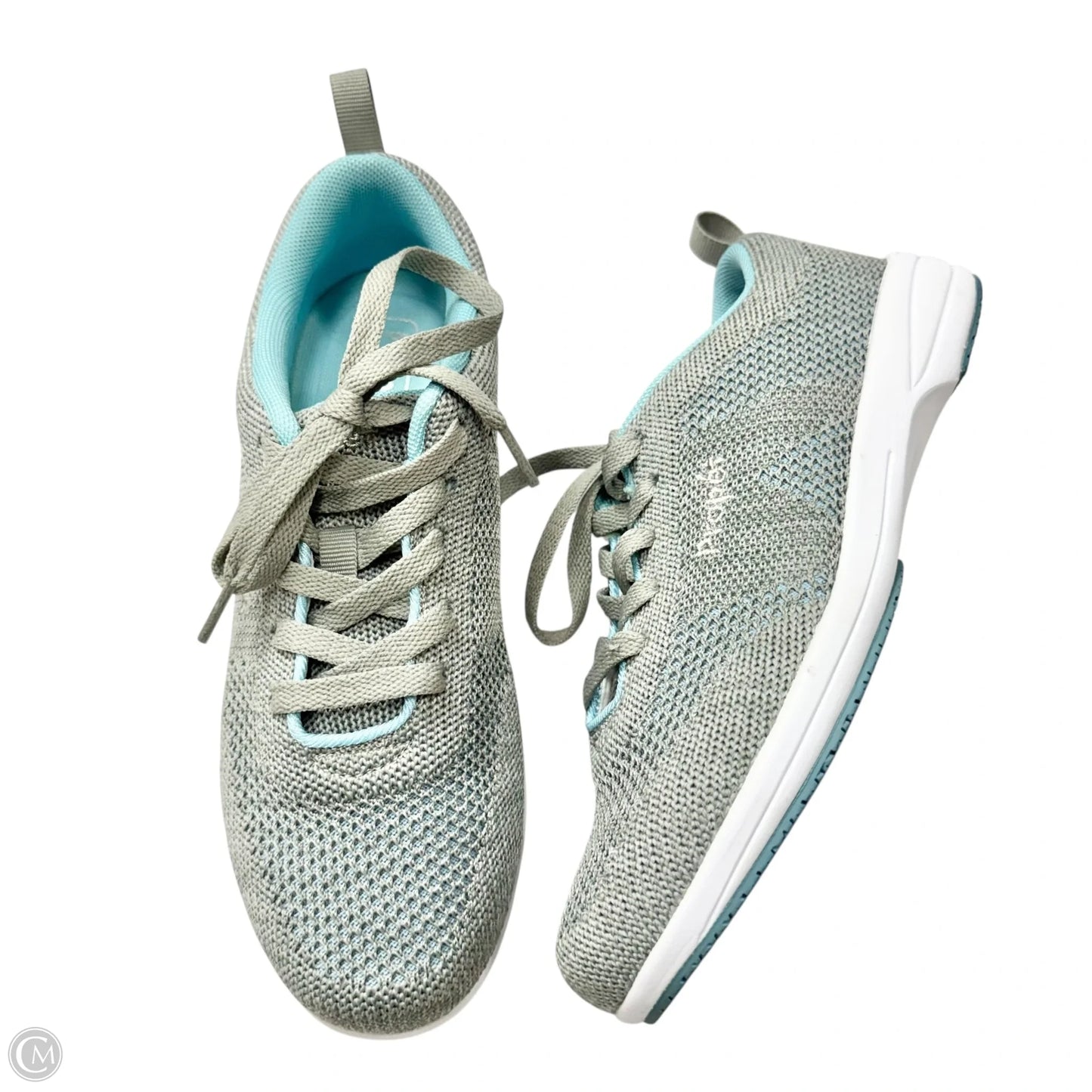 Shoes Athletic By Propét In Blue & Grey, Size: 8