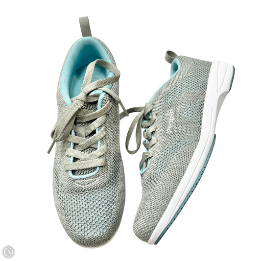 Shoes Athletic By Propét In Blue & Grey, Size: 8