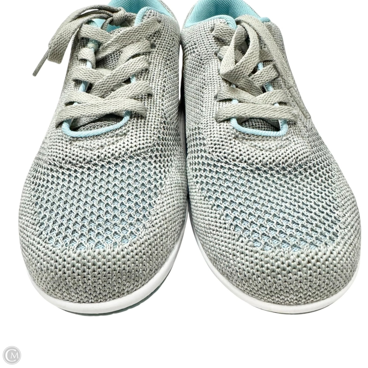 Shoes Athletic By Propét In Blue & Grey, Size: 8