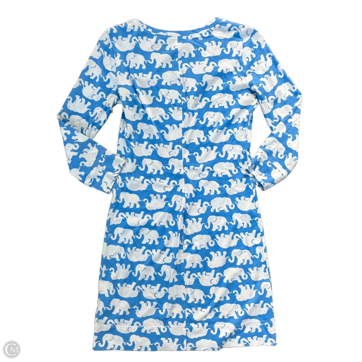 Dress Designer By Lilly Pulitzer In Blue & White, Size: Xs