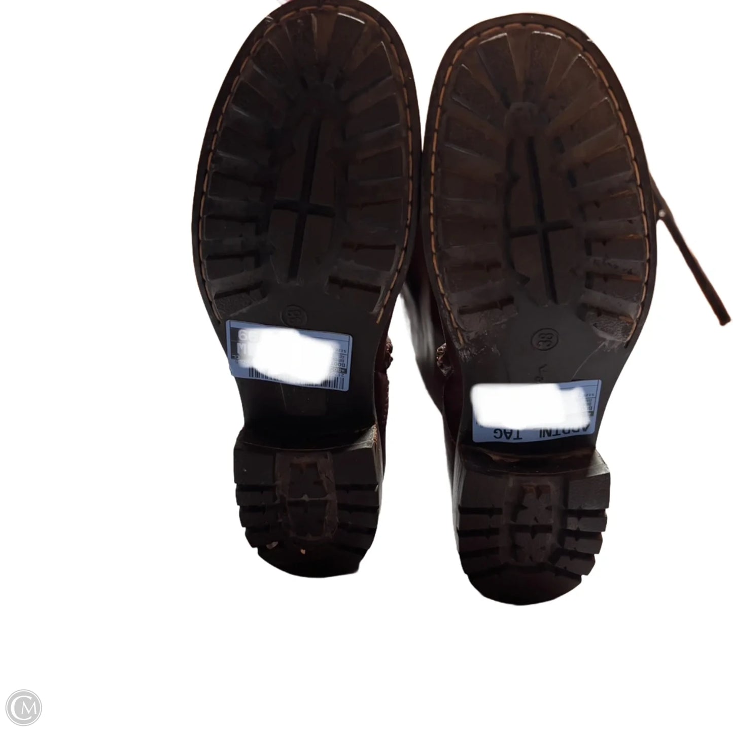 Boots Mid-calf Flats By Boden In Brown, Size: 7.5