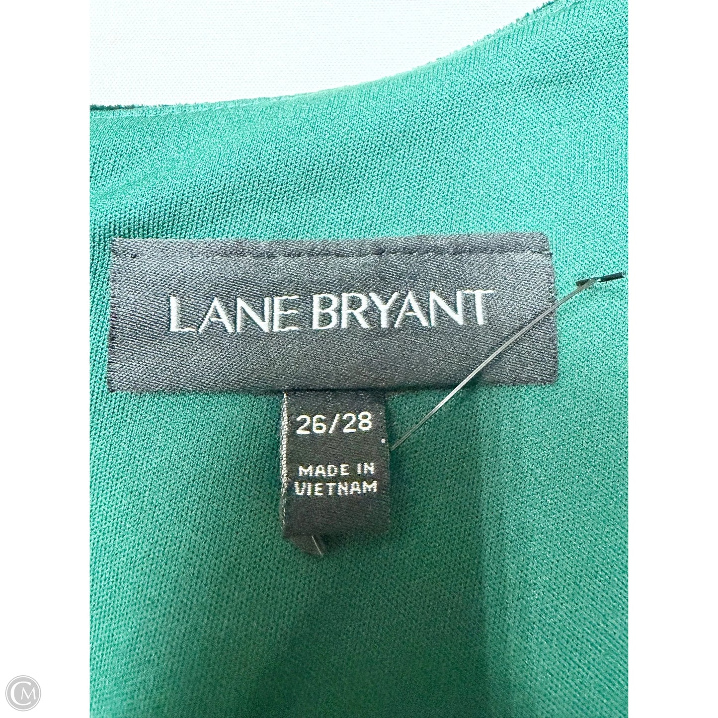 Dress Party Midi By Lane Bryant In Green, Size: 4x