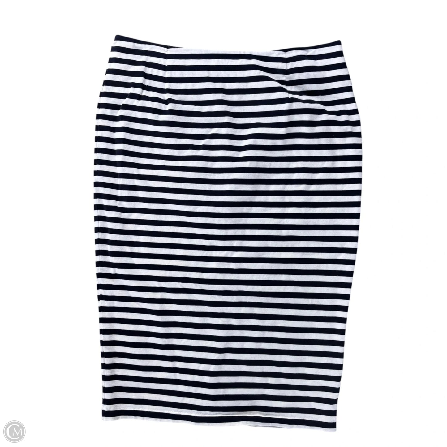 Skirt Midi By J. Crew In Striped Pattern, Size: Xl