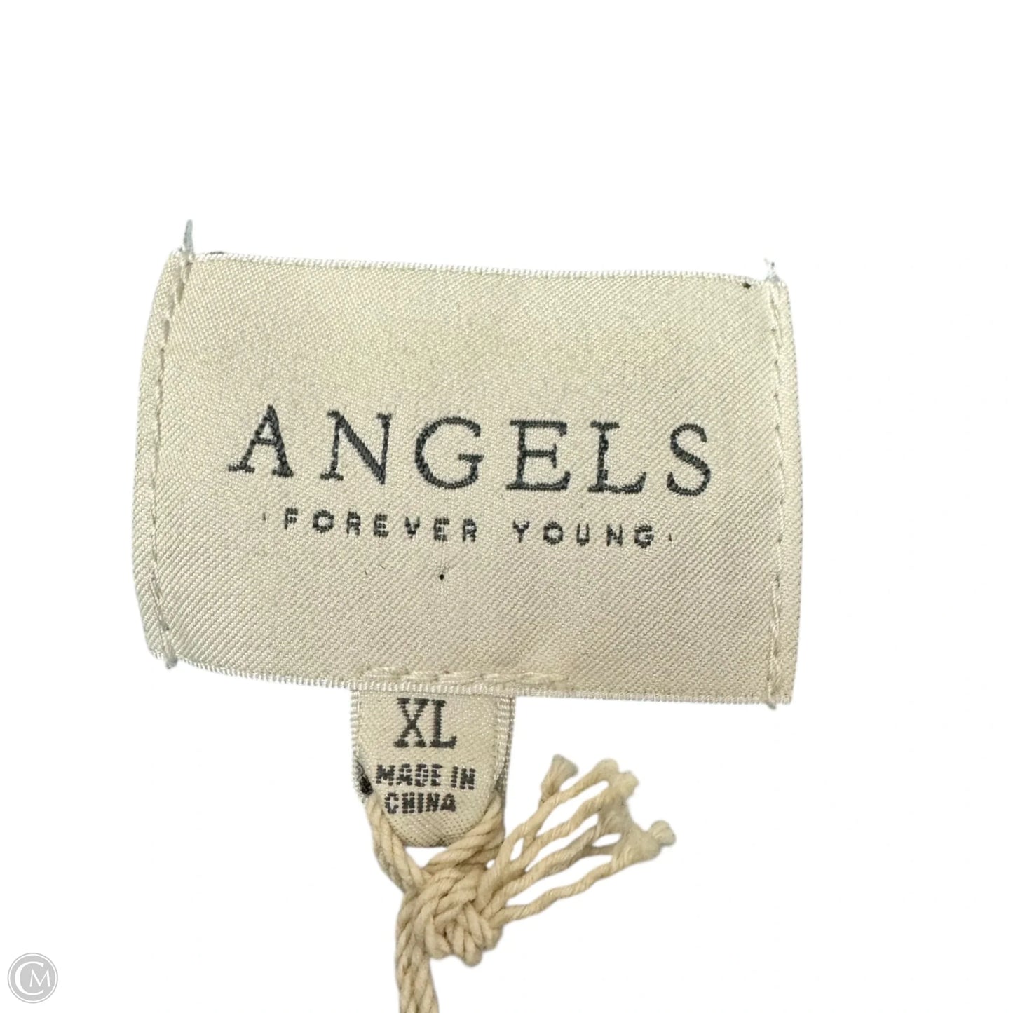 Jacket Denim By Angels In Blue Denim, Size: Xl