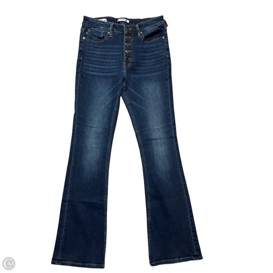 Jeans Boot Cut By Vigoss In Blue Denim, Size: 4