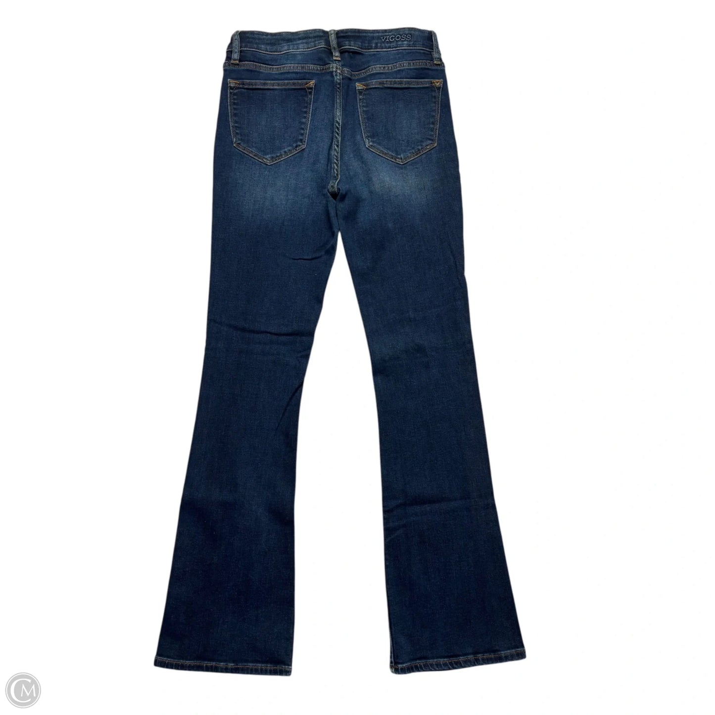 Jeans Boot Cut By Vigoss In Blue Denim, Size: 4