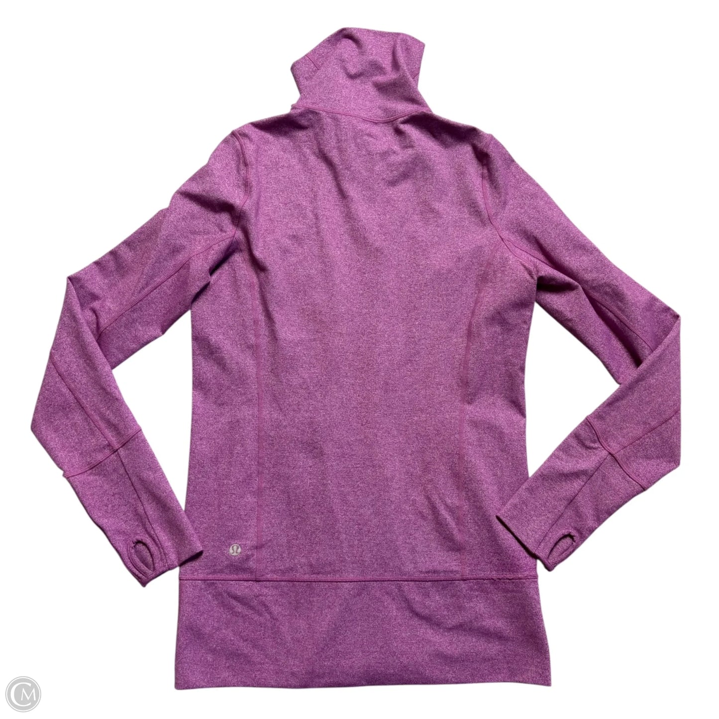 Athletic Jacket By Lululemon In Purple, Size: S