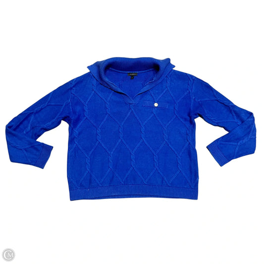 Sweater By Talbots In Blue, Size: S