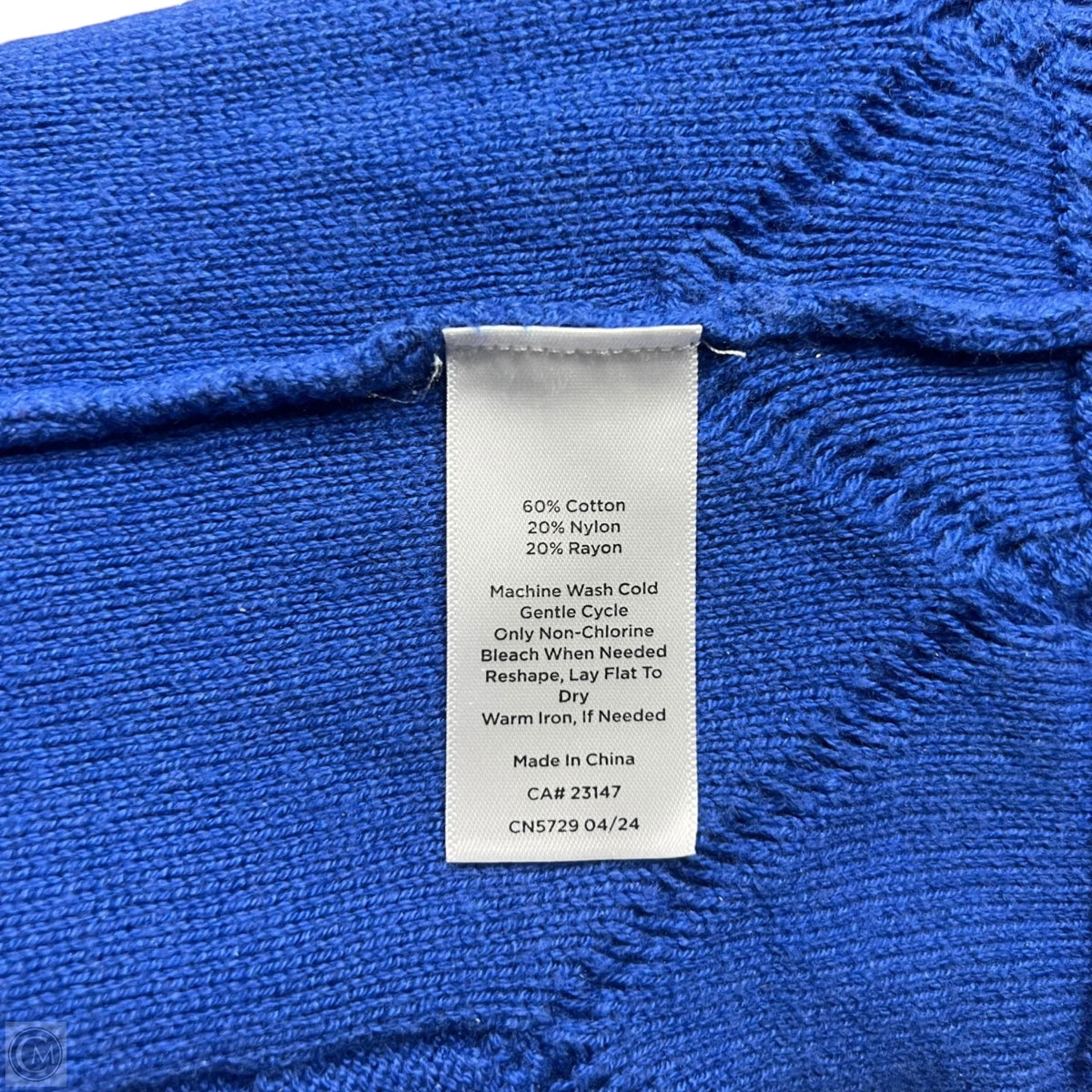 Sweater By Talbots In Blue, Size: S