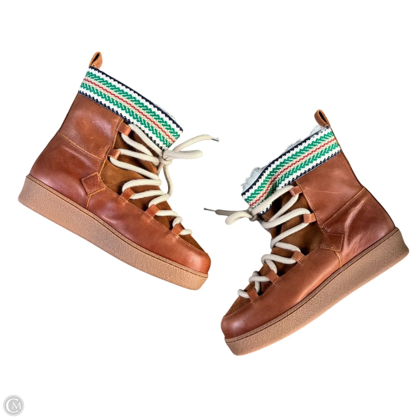Boots Snow By Penelope Chilers In Brown, Size: 10.5