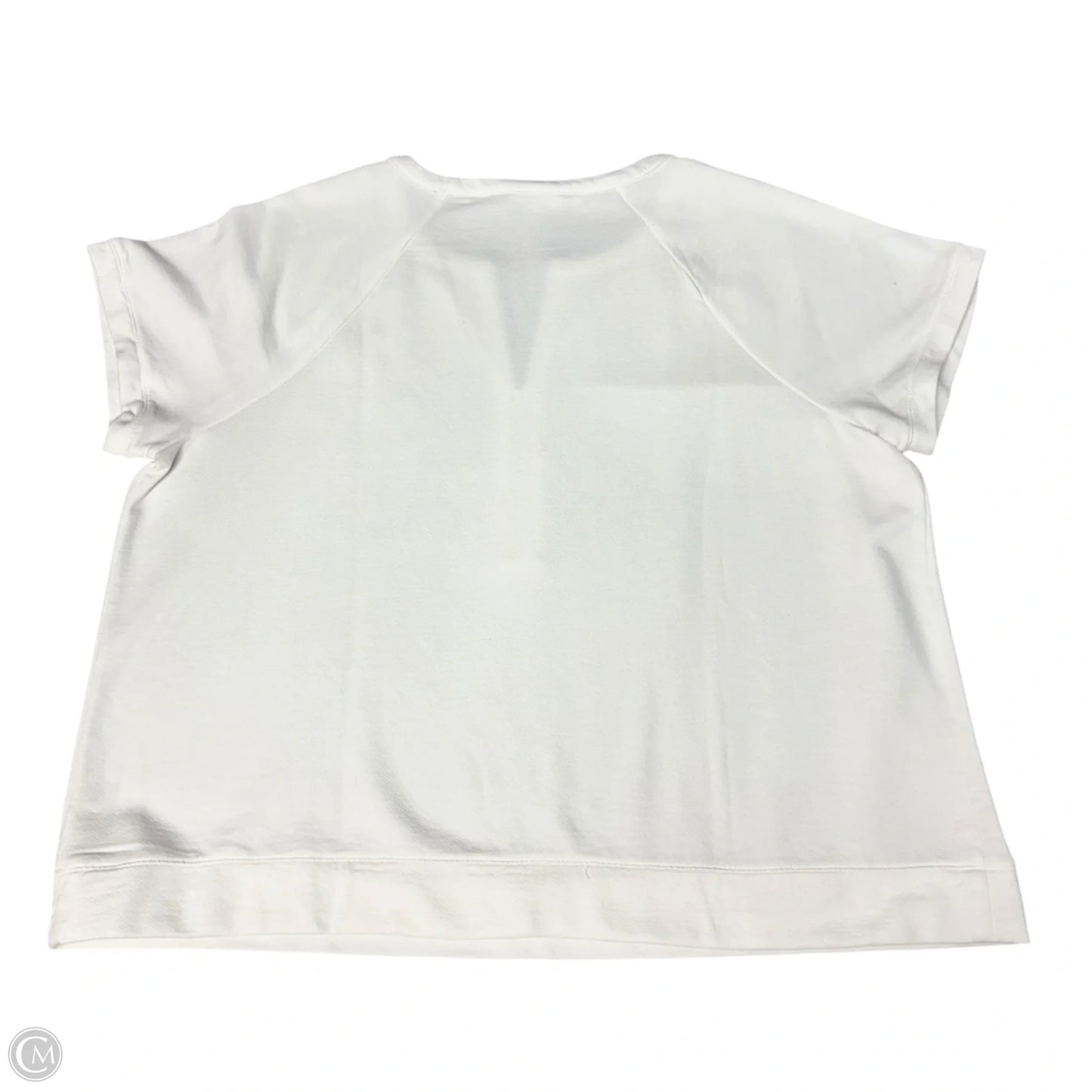 Top Short Sleeve By J. Jill In White, Size: Xlp