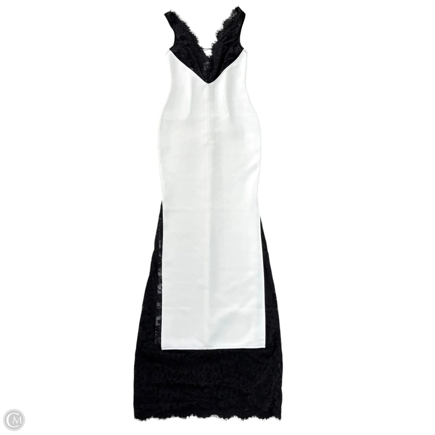 Dress Casual Maxi By Bella Barnett In Black & White, Size: Xs