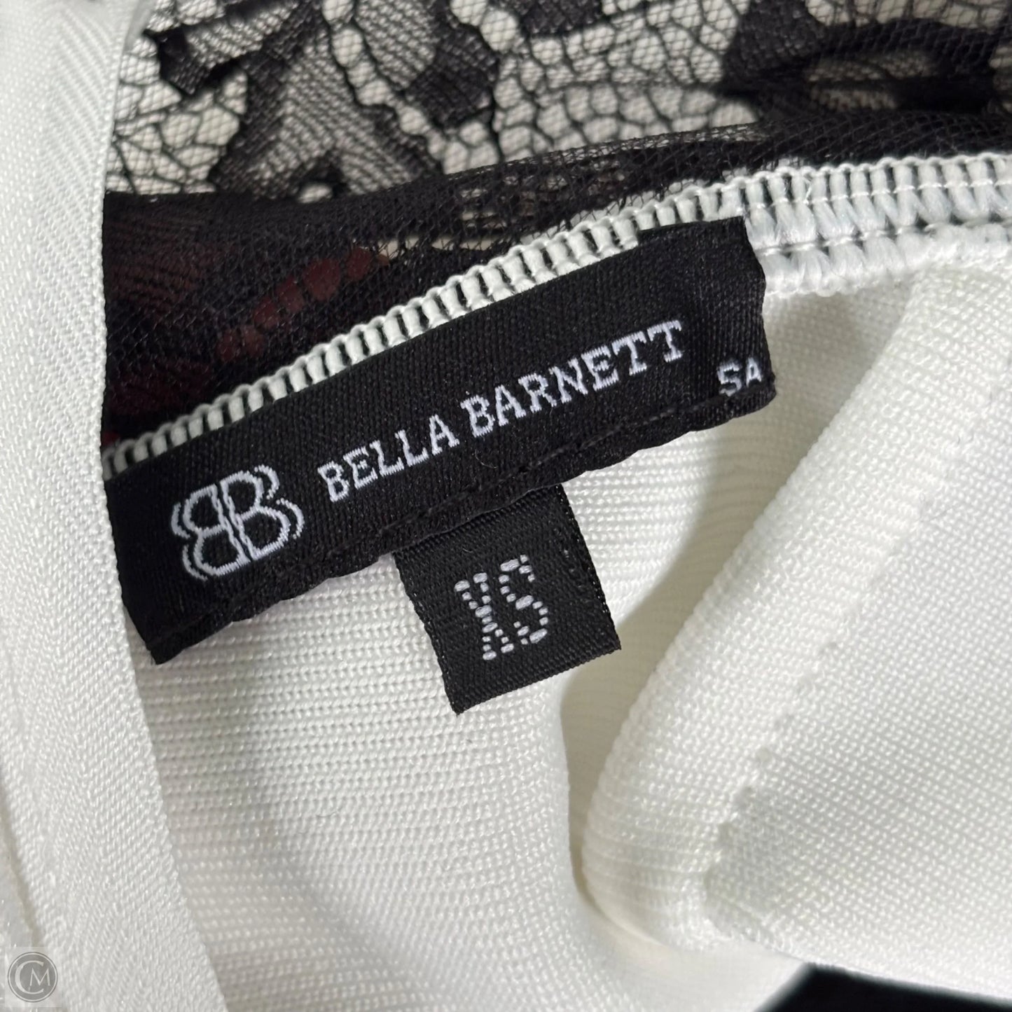 Dress Casual Maxi By Bella Barnett In Black & White, Size: Xs