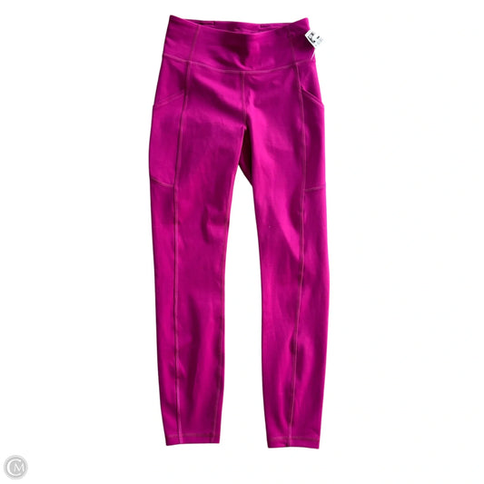 Athletic Capris By Lululemon In Purple, Size: S