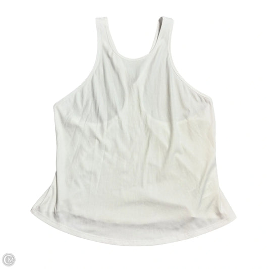 Athletic Tank Top By Athleta In White, Size: Xl