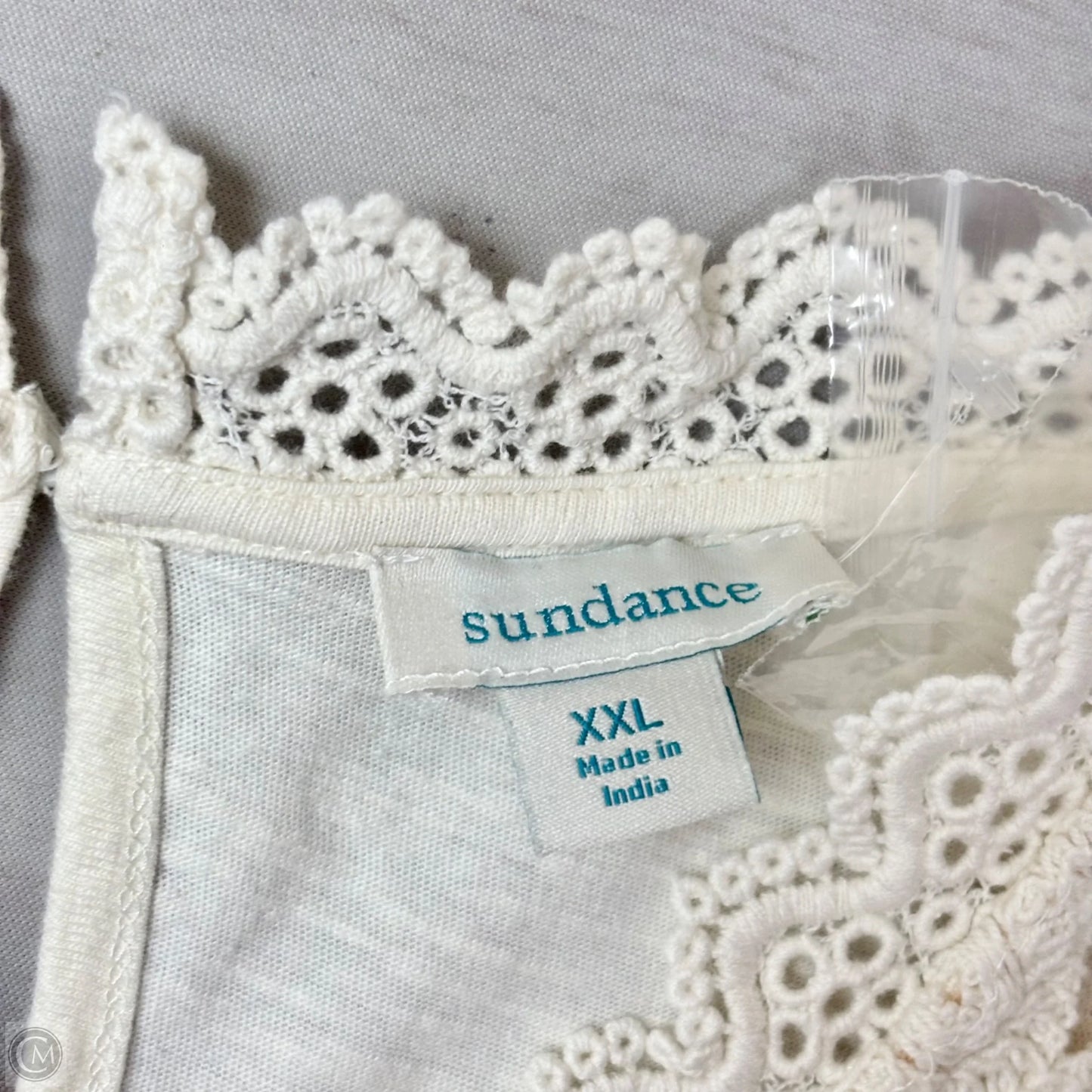Top Sleeveless By Sundance In Cream, Size: Xxl