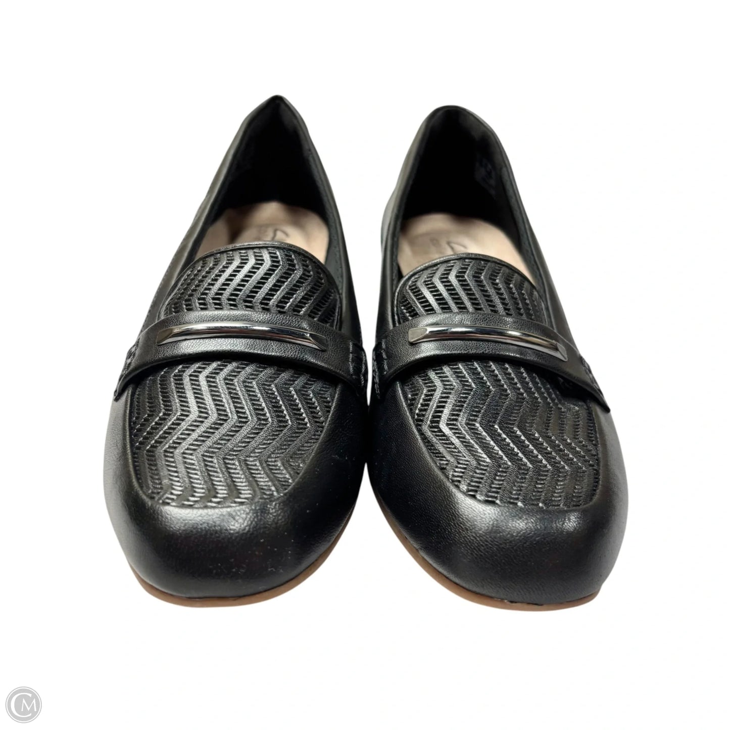 Shoes Heels Kitten By Clarks In Black, Size: 8.5