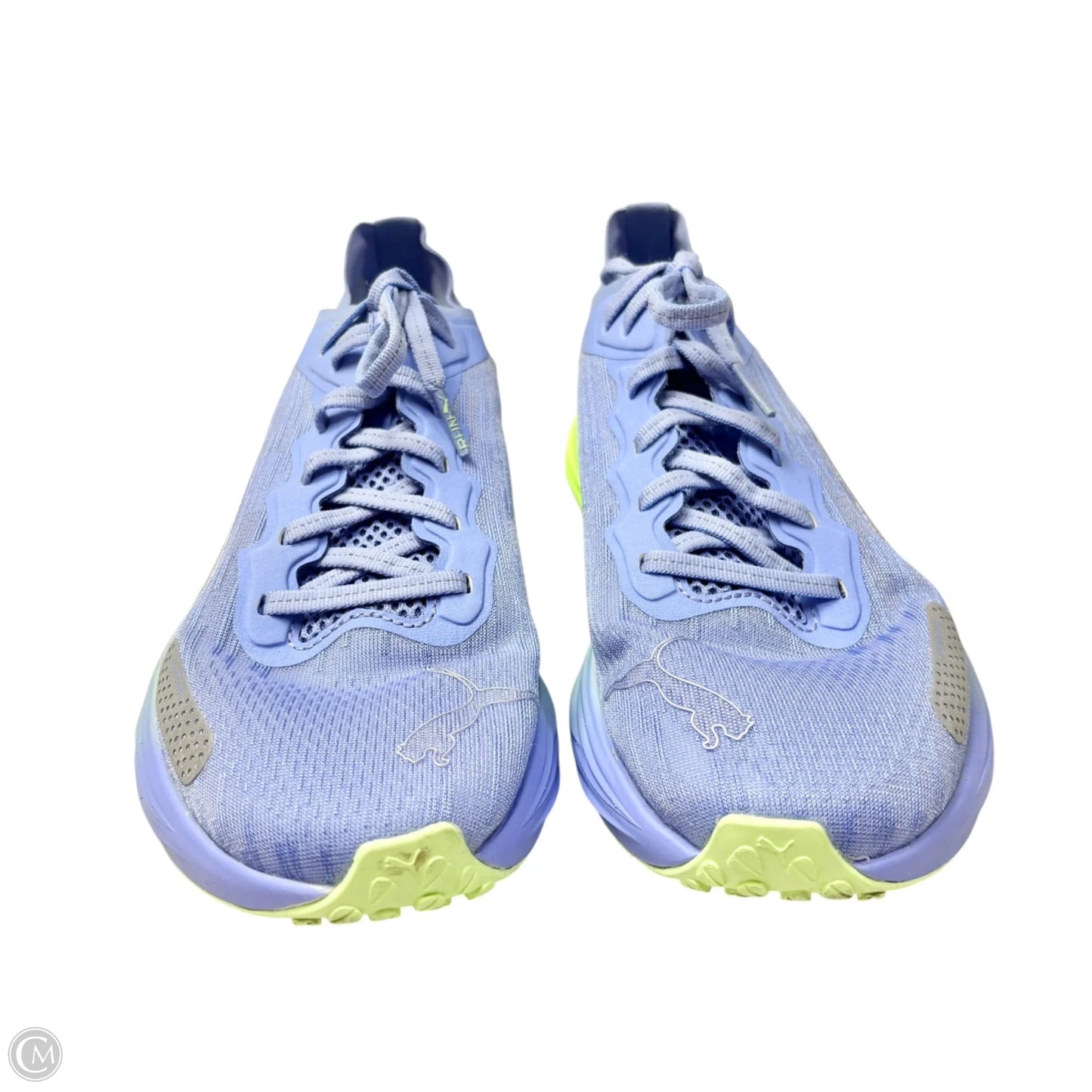 Shoes Athletic By Puma In Blue & Green, Size: 8.5