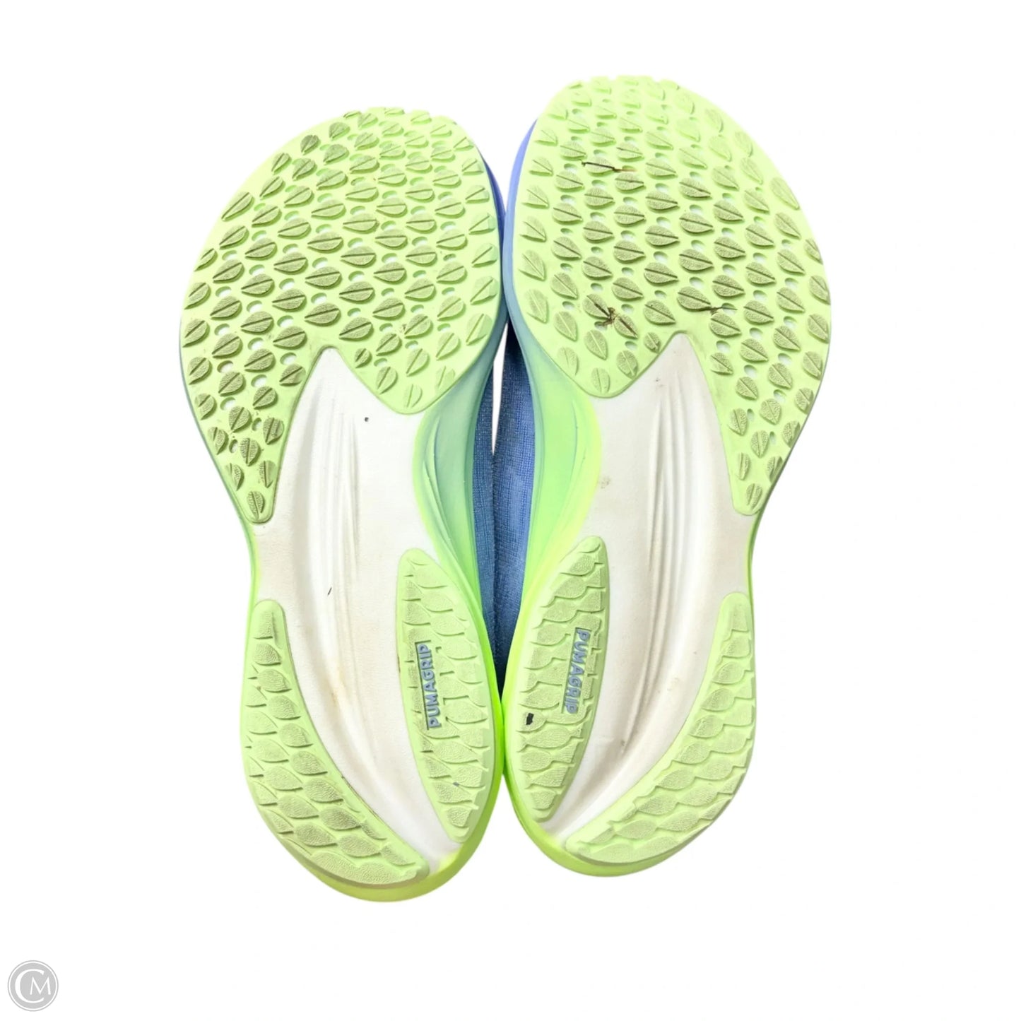 Shoes Athletic By Puma In Blue & Green, Size: 8.5