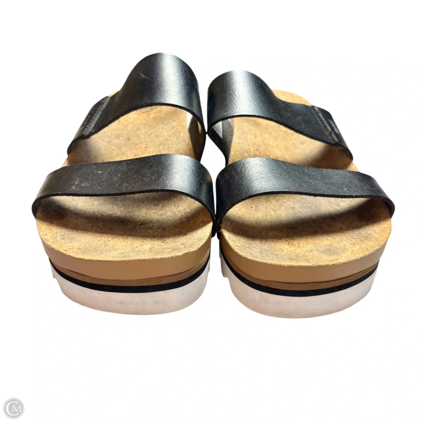 Sandals Flats By Reef In Black, Size: 9