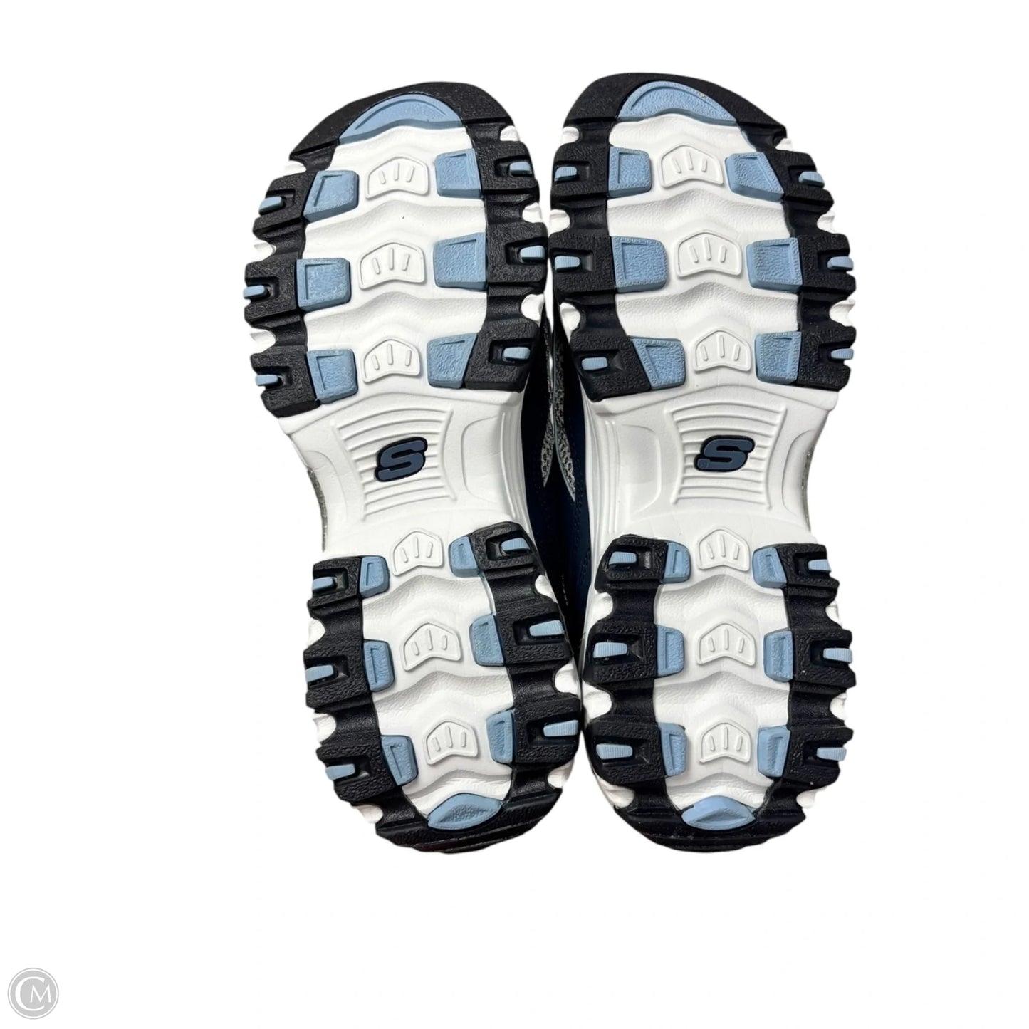 Shoes Athletic By Skechers In Blue & White, Size: 7.5