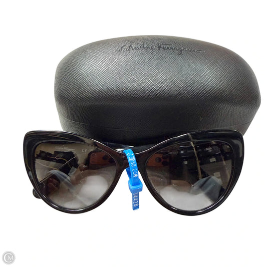 Sunglasses Luxury Designer By Ferragamo, Size: Medium