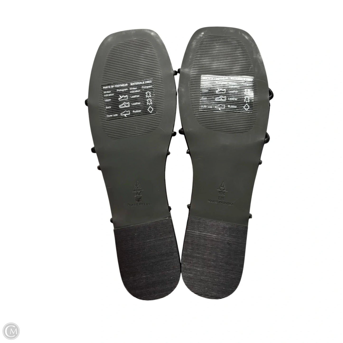 Sandals Flats By Maeve In Black, Size: 9
