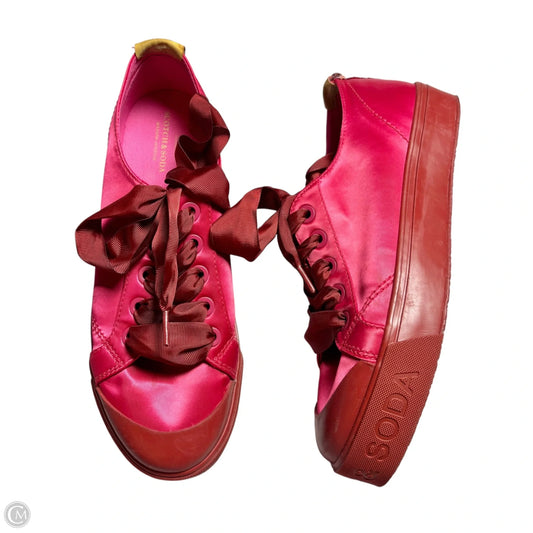 Shoes Sneakers By Scotch & Soda In Pink & Red, Size: 10.5