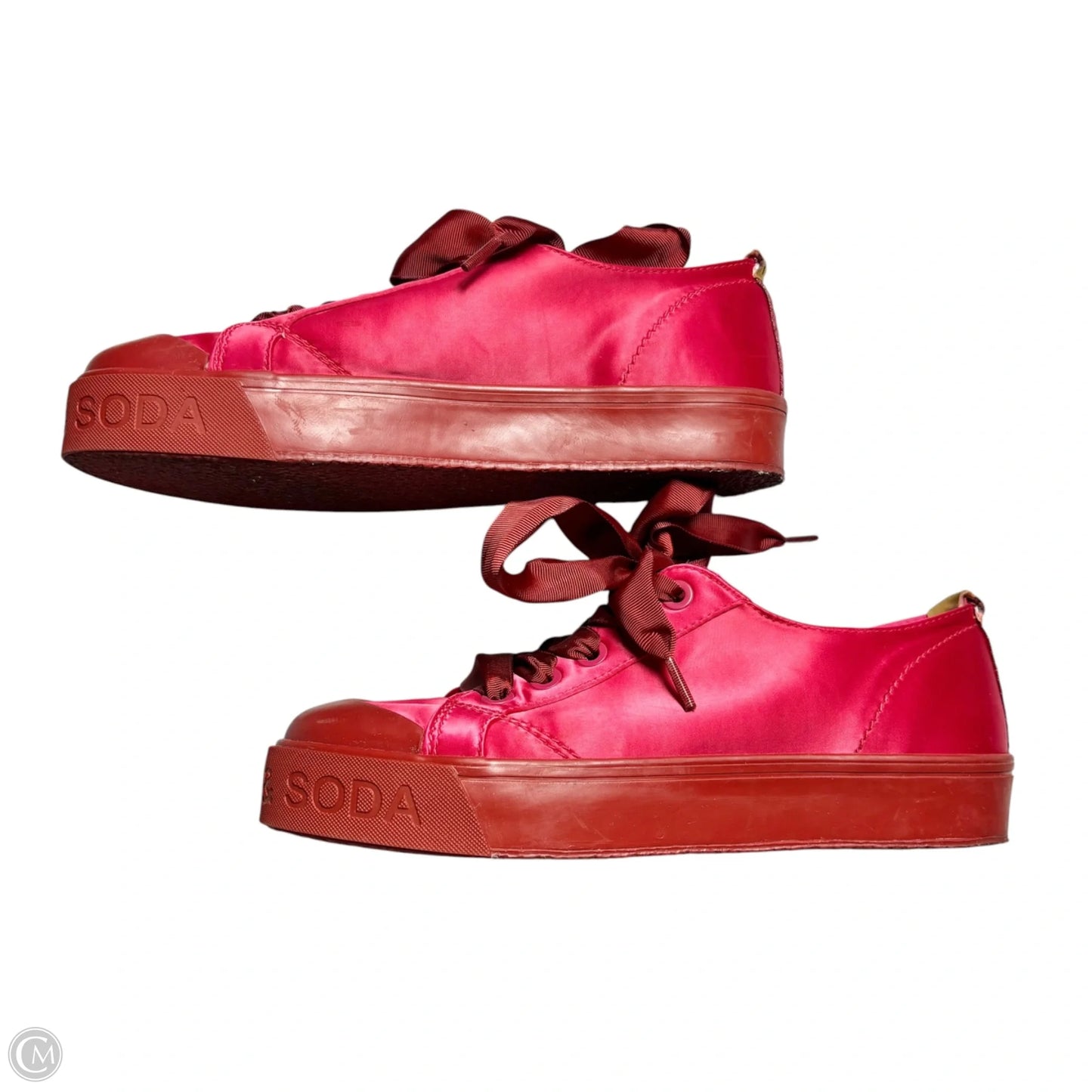 Shoes Sneakers By Scotch & Soda In Pink & Red, Size: 10.5