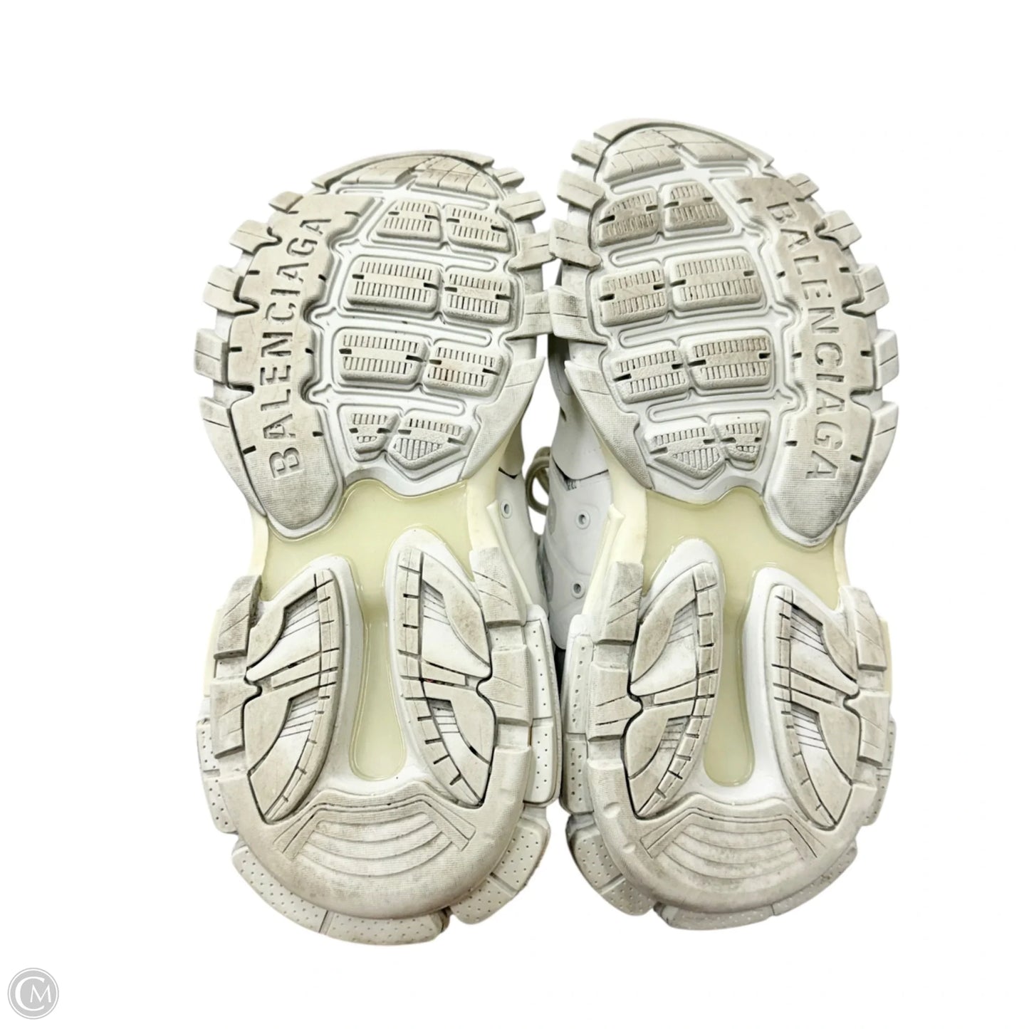 Shoes Luxury Designer By Balenciaga In White, Size: 9